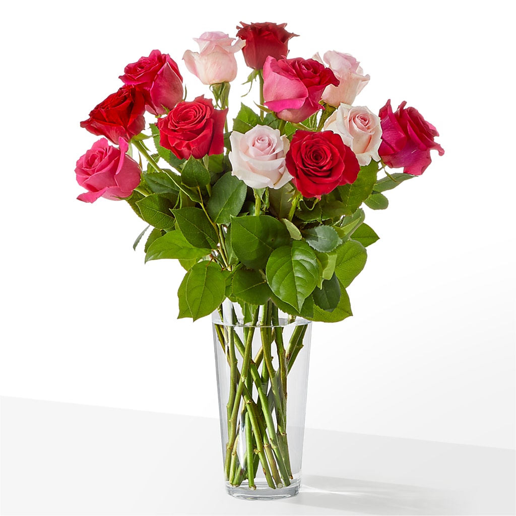 Charming Rose Bouquet – Flower Garden Florist, Fort Worth TX