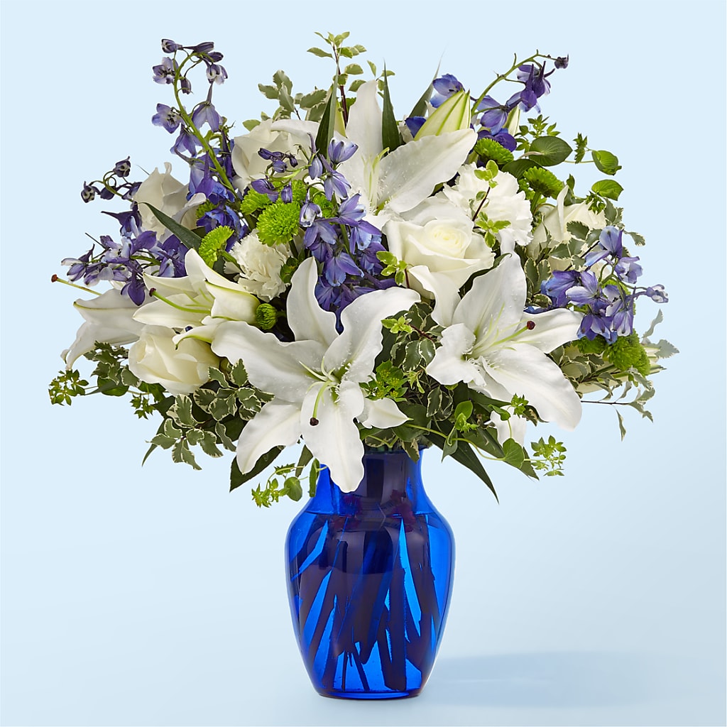 Santorini Bouquet – Flower Garden Florist, Fort Worth TX