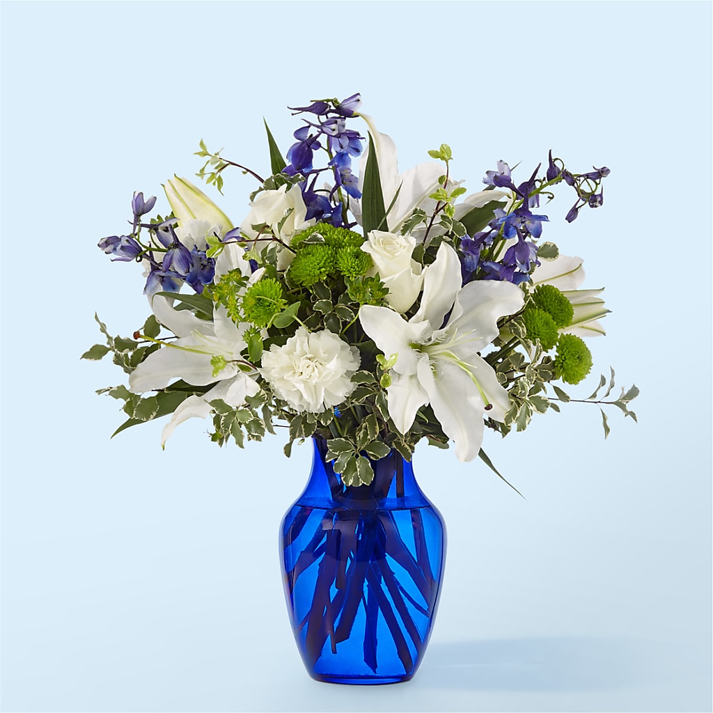 Santorini Bouquet – Flower Garden Florist, Fort Worth TX