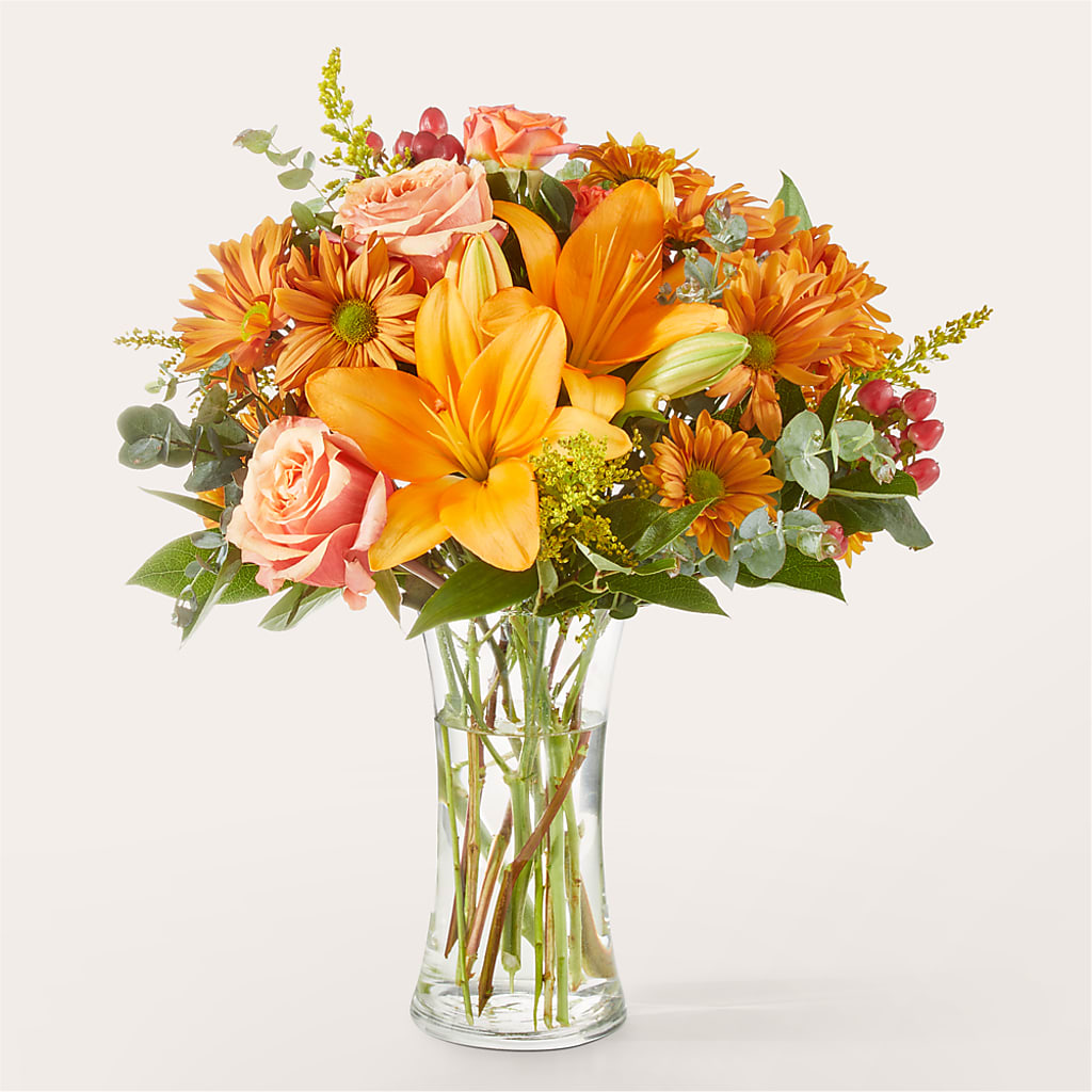 Harvest Hayride Bouquet – Flower Garden Florist, Fort Worth TX