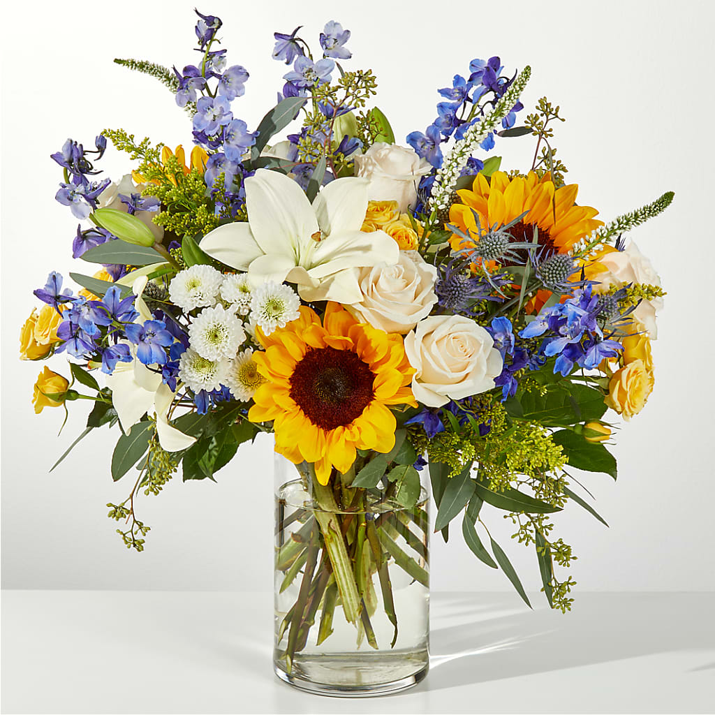 Wonderfully Sunny Bouquet – Flower Garden Florist, Fort Worth TX