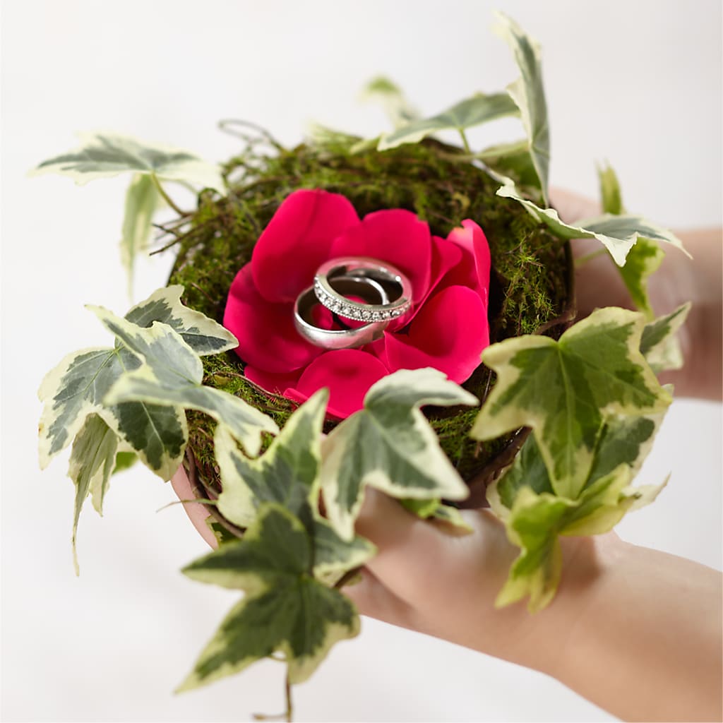 Lila Rose Ring Nest – Flower Garden Florist, Fort Worth TX