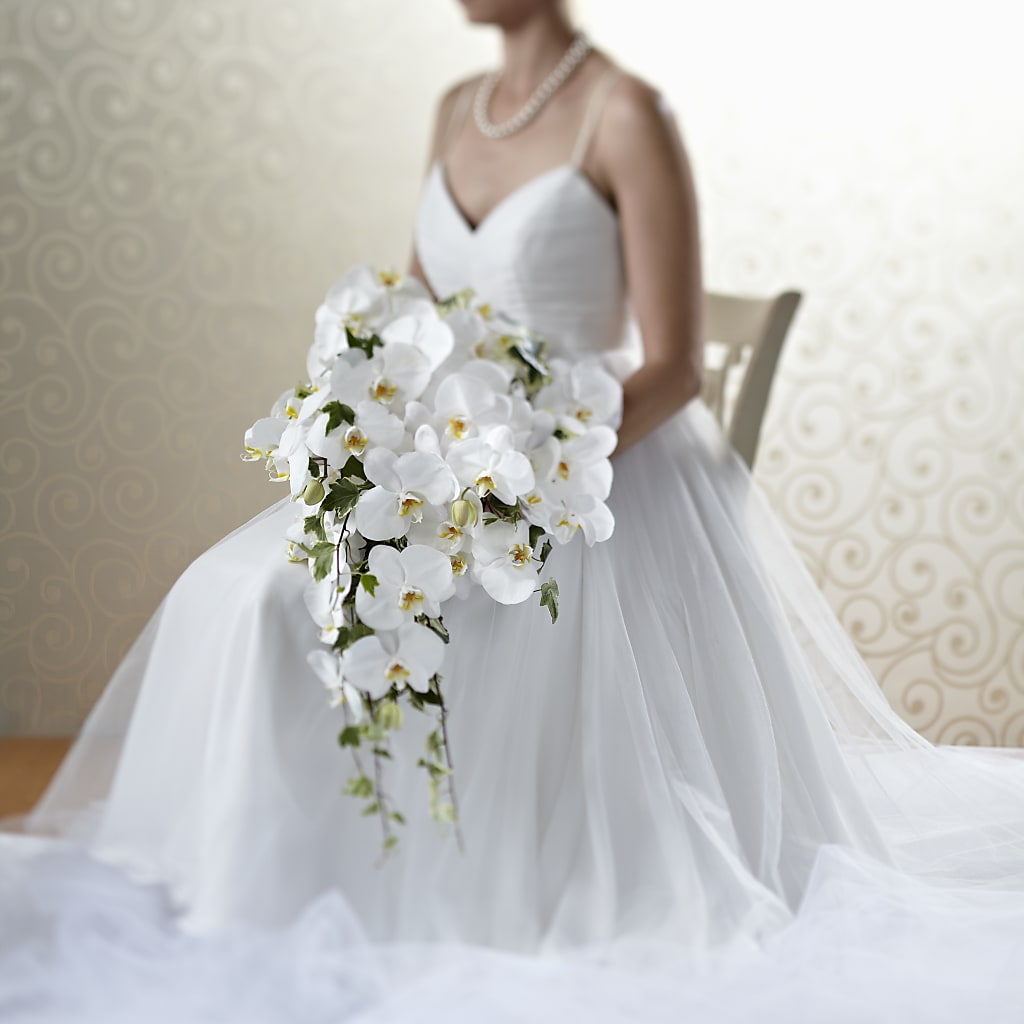 Classic White Bouquet – Flower Garden Florist, Fort Worth TX
