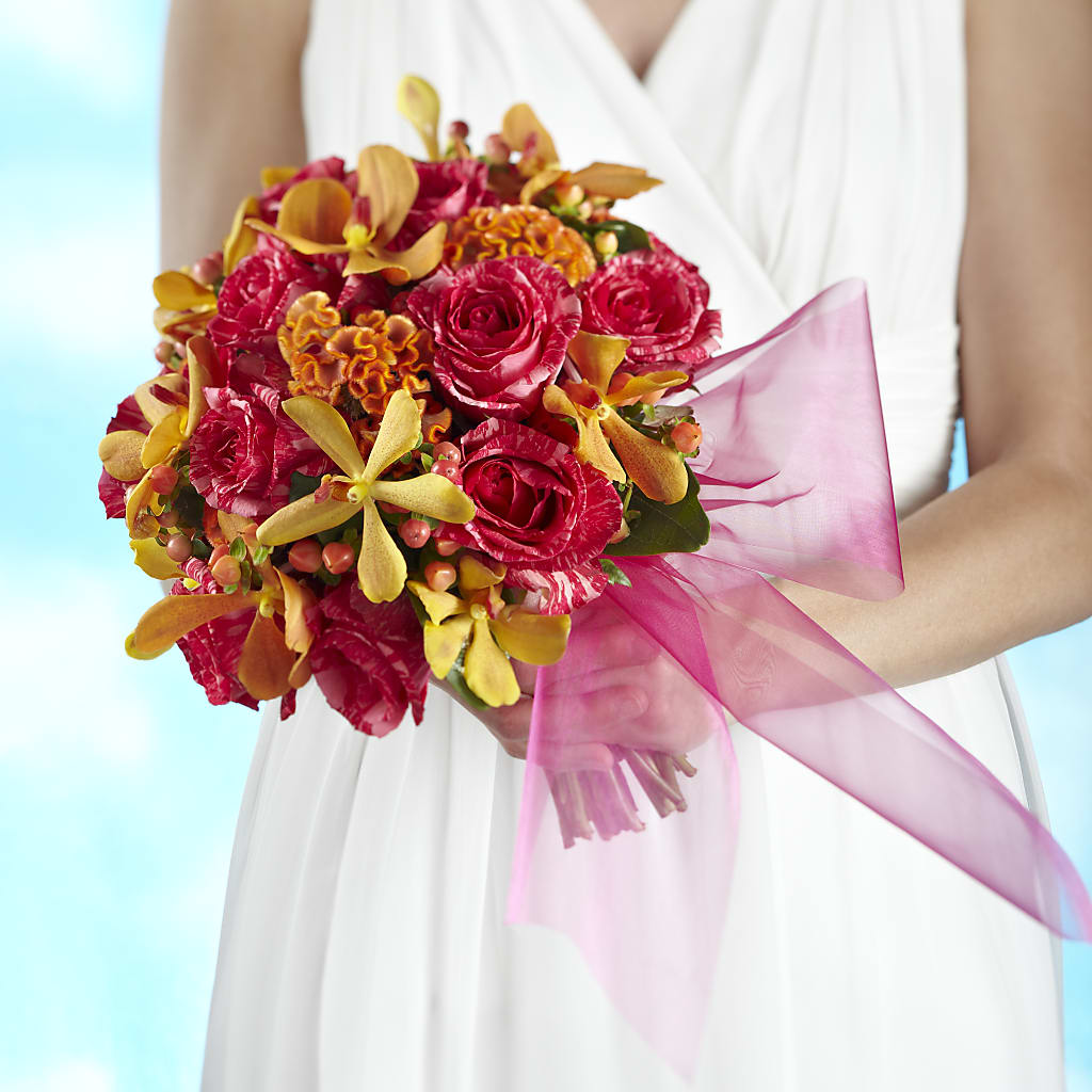 Brilliant Shades of Love Bouquet – Flower Garden Florist, Fort Worth TX