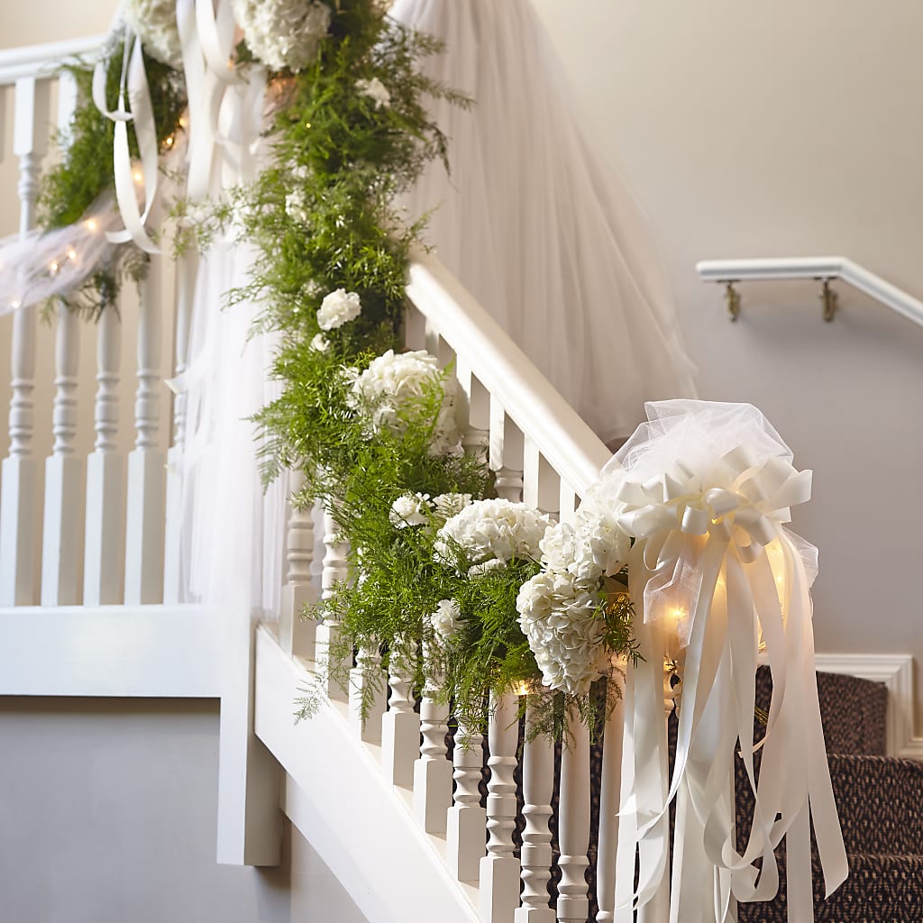 Champagne Dreams Garland – Flower Garden Florist, Fort Worth TX