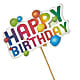 Happy Birthday Pick –  Flower Garden Florist, Fort Worth TX