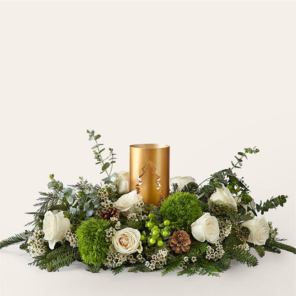 Chestnuts Roasting Centerpiece –  Flower Garden Florist, Fort Worth TX