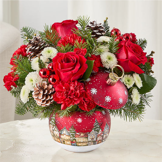 Christmas Carols Ornament –  Flower Garden Florist, Fort Worth TX