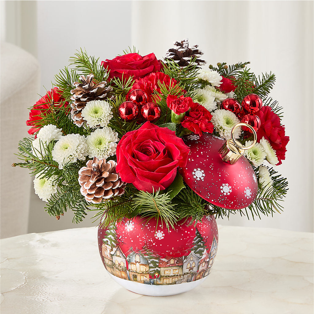 Christmas Carols Ornament –  Flower Garden Florist, Fort Worth TX