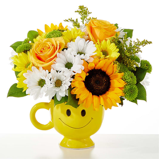 Be Happy Bouquet –  Flower Garden Florist, Fort Worth TX