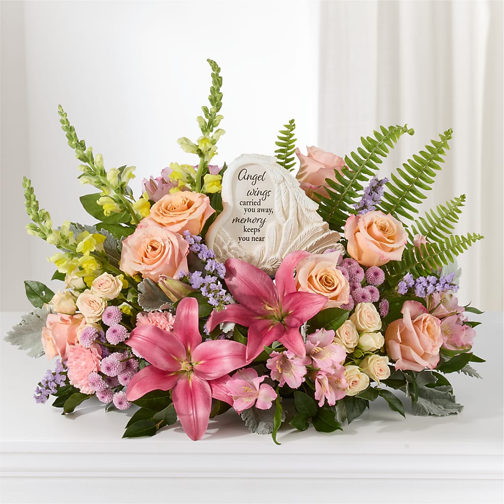 Gentle Light Arrangement –  Flower Garden Florist, Fort Worth TX