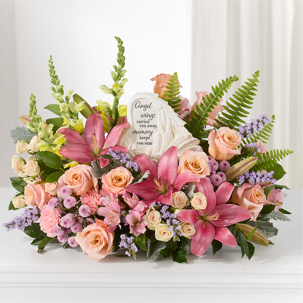 Gentle Light Arrangement –  Flower Garden Florist, Fort Worth TX