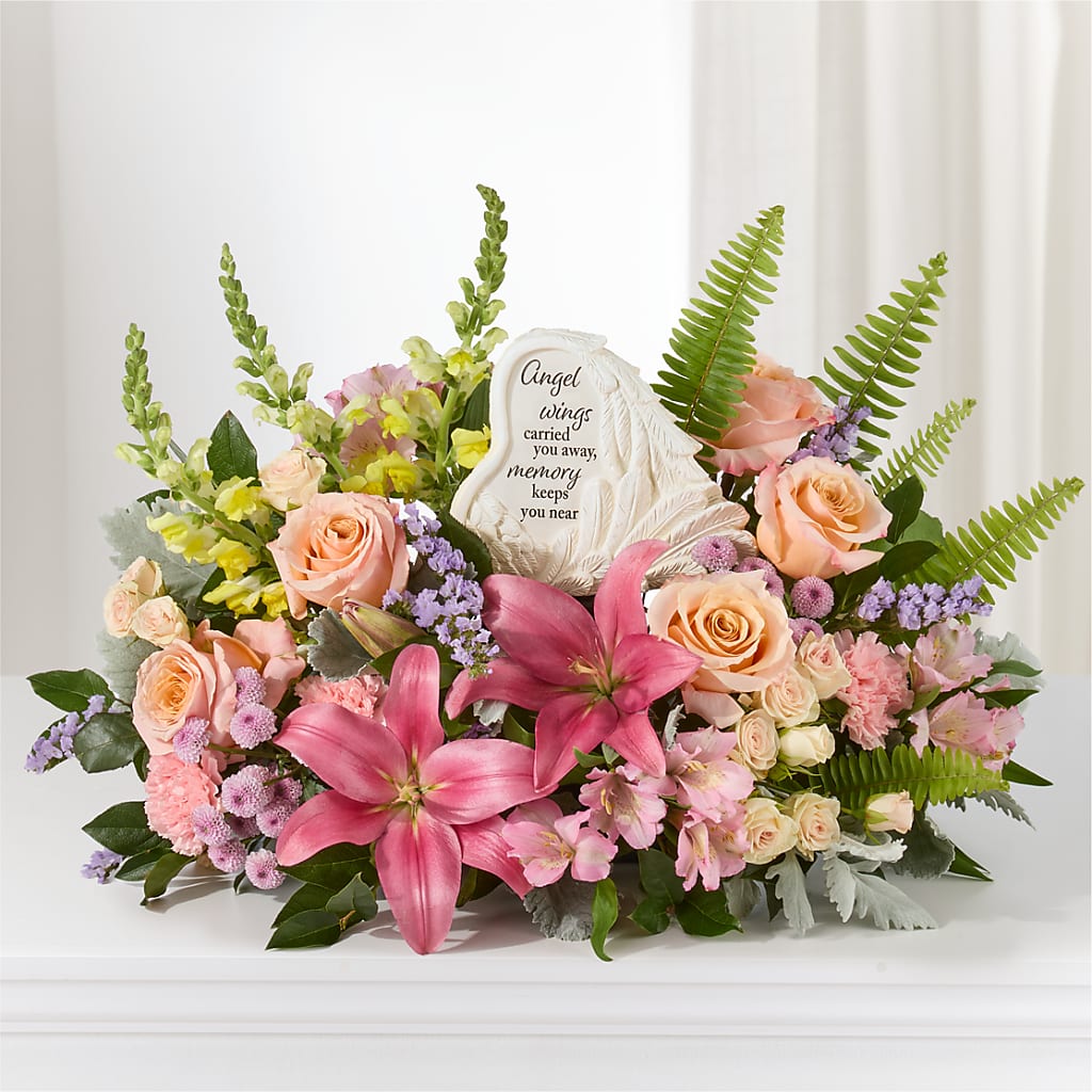 Gentle Light Arrangement –  Flower Garden Florist, Fort Worth TX