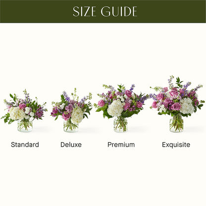 Violet Caress Bouquet –  Flower Garden Florist, Fort Worth TX