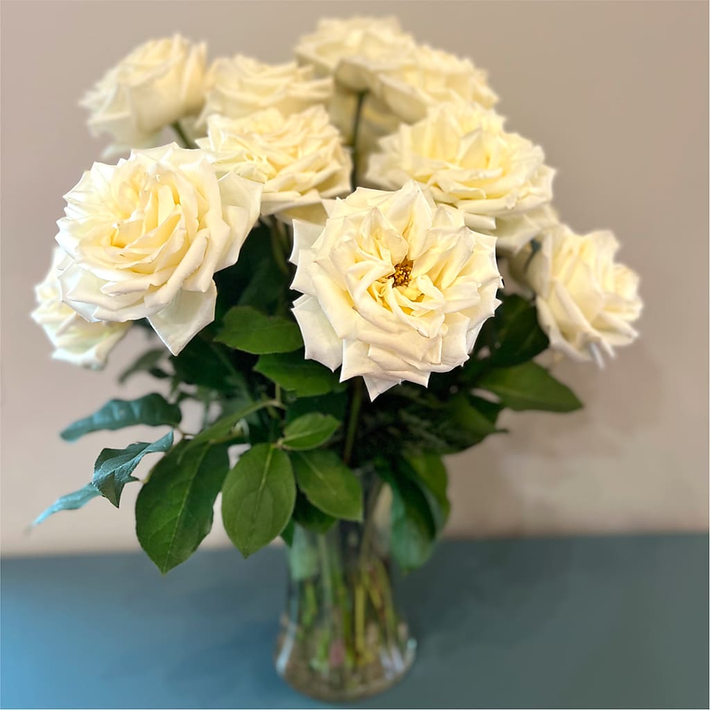 Long Stem Yellow Rose Bouquet –  Flower Garden Florist, Fort Worth TX