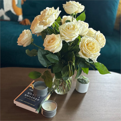 Long Stem Yellow Rose Bouquet –  Flower Garden Florist, Fort Worth TX