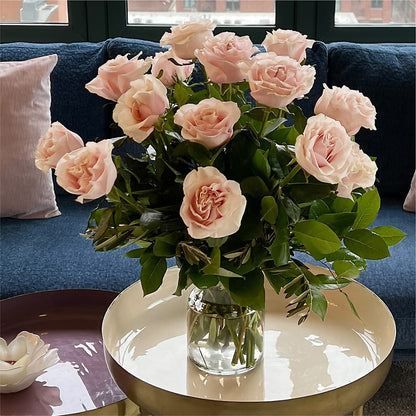 Long Stem Pink Rose Bouquet –  Flower Garden Florist, Fort Worth TX
