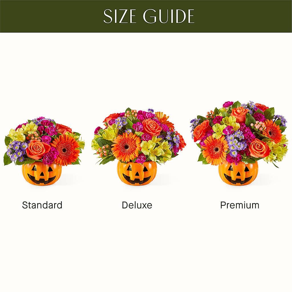 Tricks & Treats Pumpkin –  Flower Garden Florist, Fort Worth TX