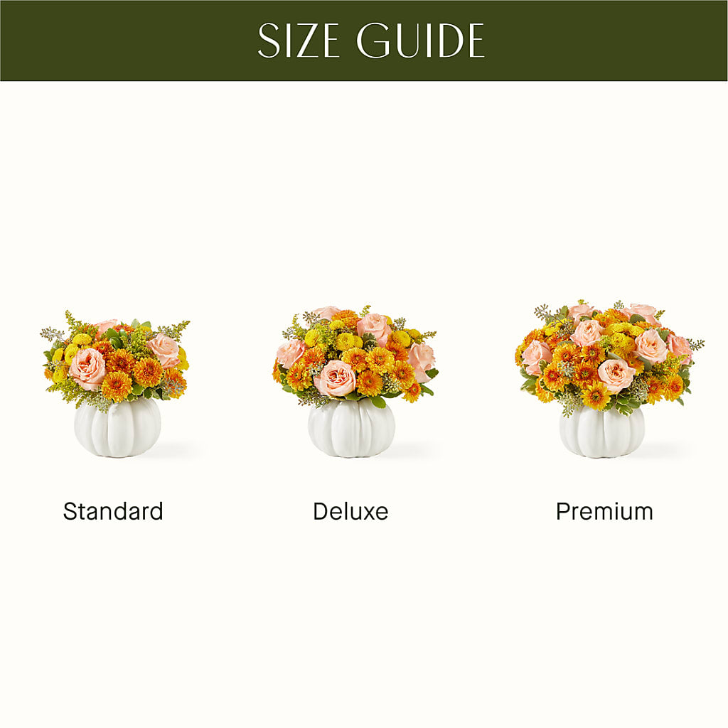 Peachy Pumpkin –  Flower Garden Florist, Fort Worth TX