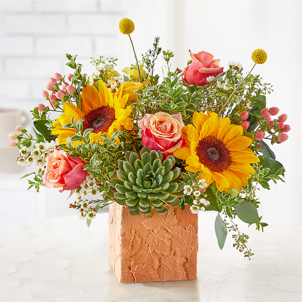 Sunflower Season Bouquet –  Flower Garden Florist, Fort Worth TX