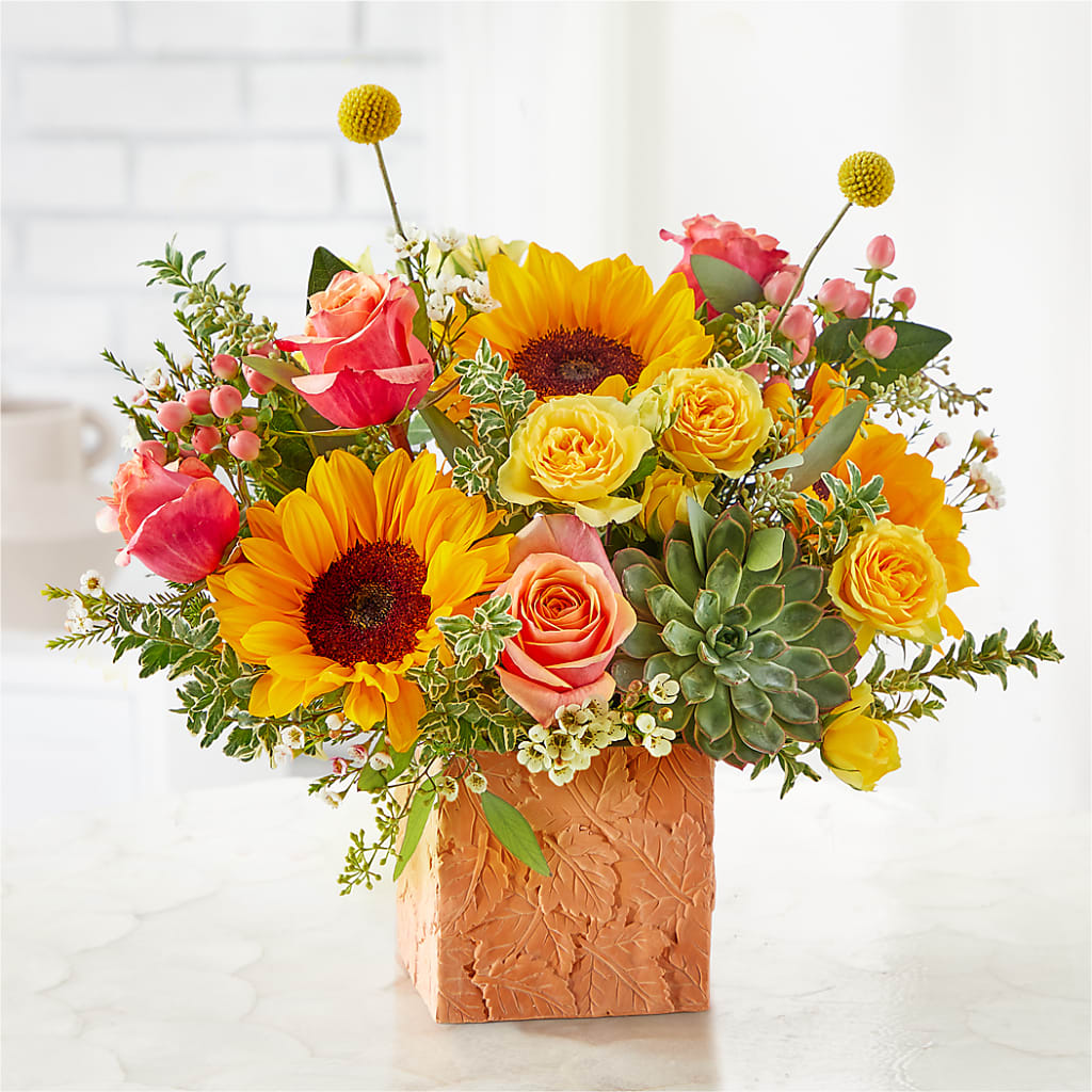 Sunflower Season Bouquet –  Flower Garden Florist, Fort Worth TX