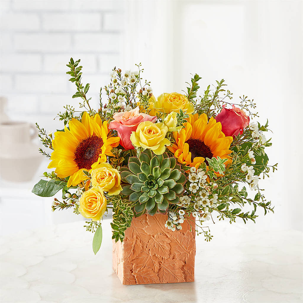 Sunflower Season Bouquet –  Flower Garden Florist, Fort Worth TX