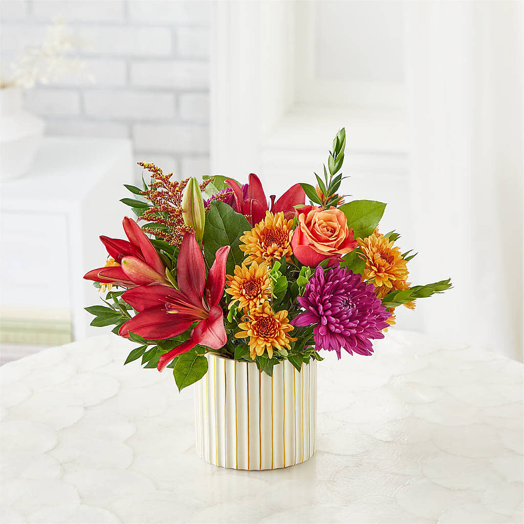 Burgundy Landscape Bouquet –  Flower Garden Florist, Fort Worth TX