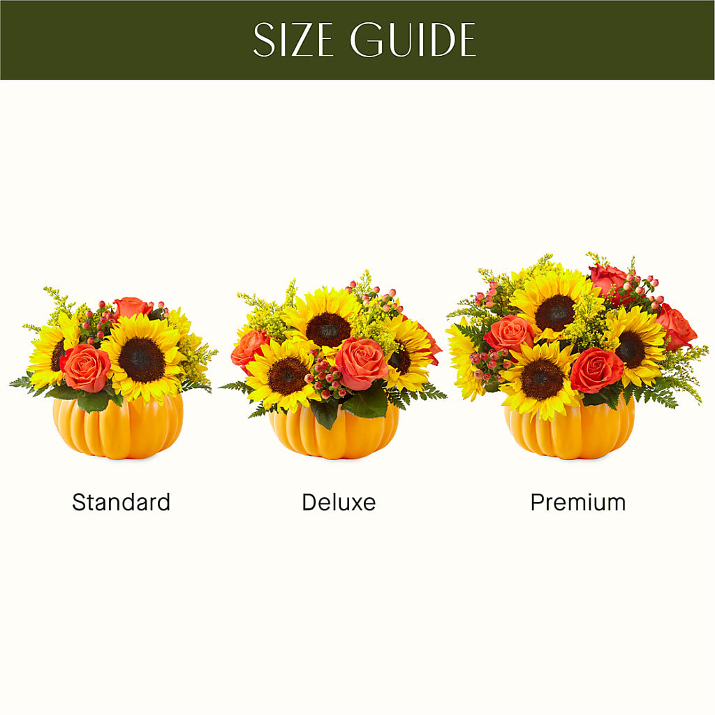 Pick of the Patch Pumpkin Bouquet –  Flower Garden Florist, Fort Worth TX