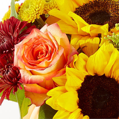 Golden Gourd Pumpkin Bouquet –  Flower Garden Florist, Fort Worth TX