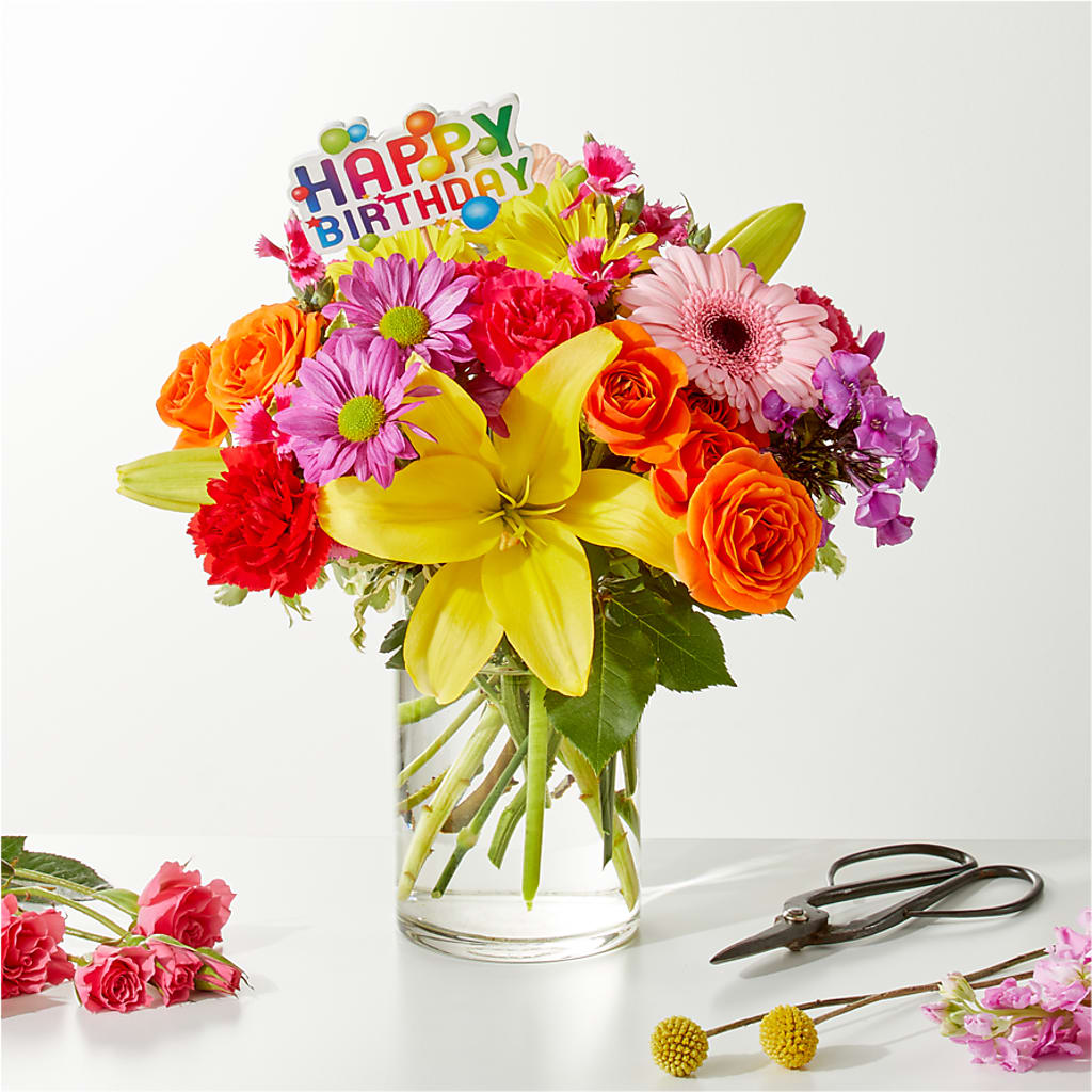 Cue the Confetti - A Florist Original –  Flower Garden Florist, Fort Worth TX