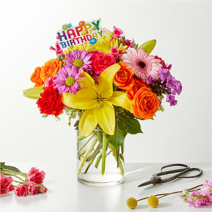 Cue the Confetti - A Florist Original –  Flower Garden Florist, Fort Worth TX