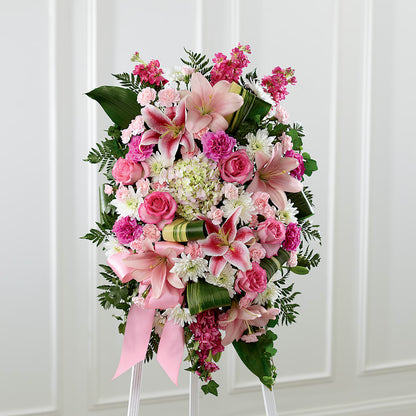 Comforting Standing Spray –  Flower Garden Florist, Fort Worth TX