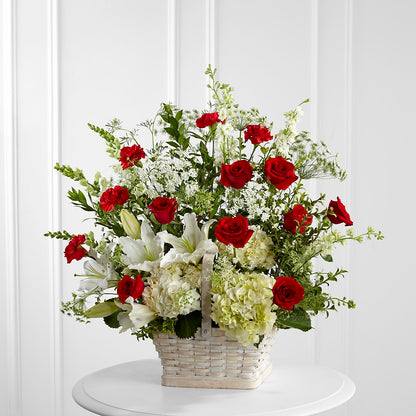 In Loving Memory Arrangement –  Flower Garden Florist, Fort Worth TX