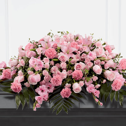 Garden of Comfort Casket Spray (Standard) –  Flower Garden Florist, Fort Worth TX