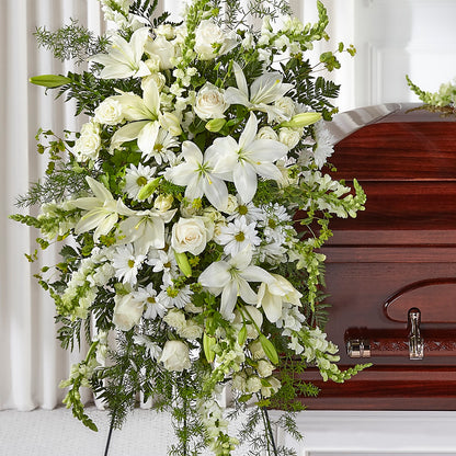 Loving Thoughts Standing Spray –  Flower Garden Florist, Fort Worth TX