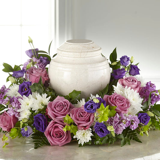 Blooming Sympathy Cremation Adornment –  Flower Garden Florist, Fort Worth TX