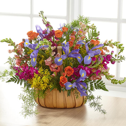 Garden of Life Basket –  Flower Garden Florist, Fort Worth TX