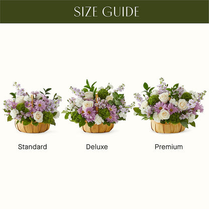 Peace & Love Basket –  Flower Garden Florist, Fort Worth TX