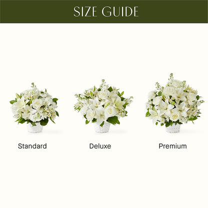 Peaceful Reflections Arrangement –  Flower Garden Florist, Fort Worth TX