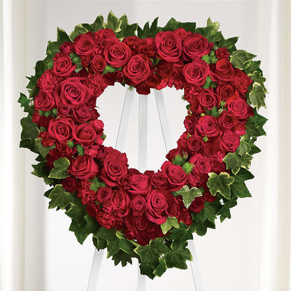 Wholehearted Standing Spray –  Flower Garden Florist, Fort Worth TX