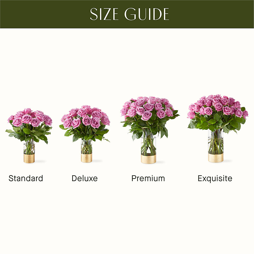 Secret Admirer Lavender Rose Bouquet –  Flower Garden Florist, Fort Worth TX