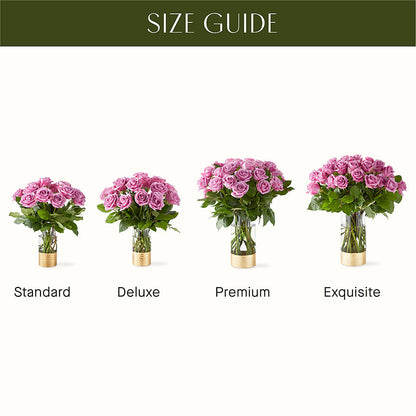 Secret Admirer Lavender Rose Bouquet –  Flower Garden Florist, Fort Worth TX