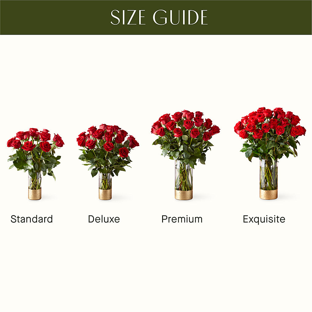 Classic Love Red Rose Bouquet –  Flower Garden Florist, Fort Worth TX