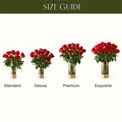 Classic Love Red Rose Bouquet –  Flower Garden Florist, Fort Worth TX