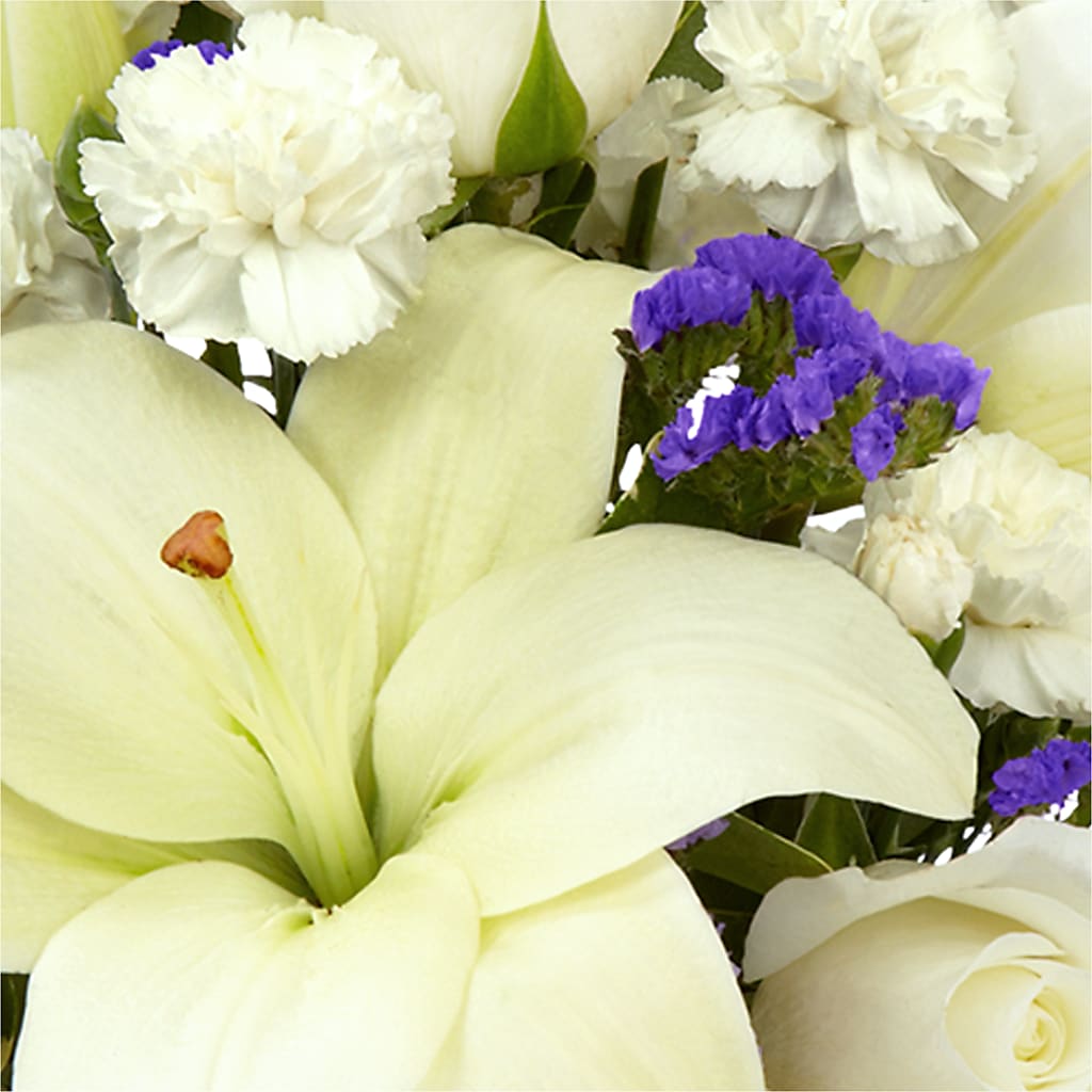 Sapphire Rush Bouquet –  Flower Garden Florist, Fort Worth TX