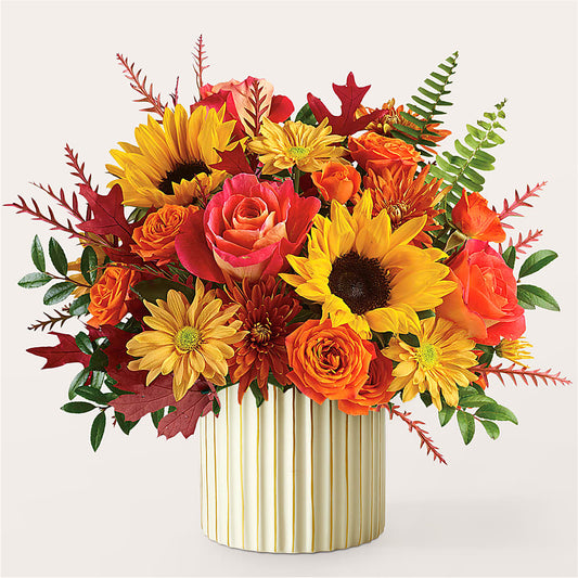 Fall Campfire Bouquet –  Flower Garden Florist, Fort Worth TX