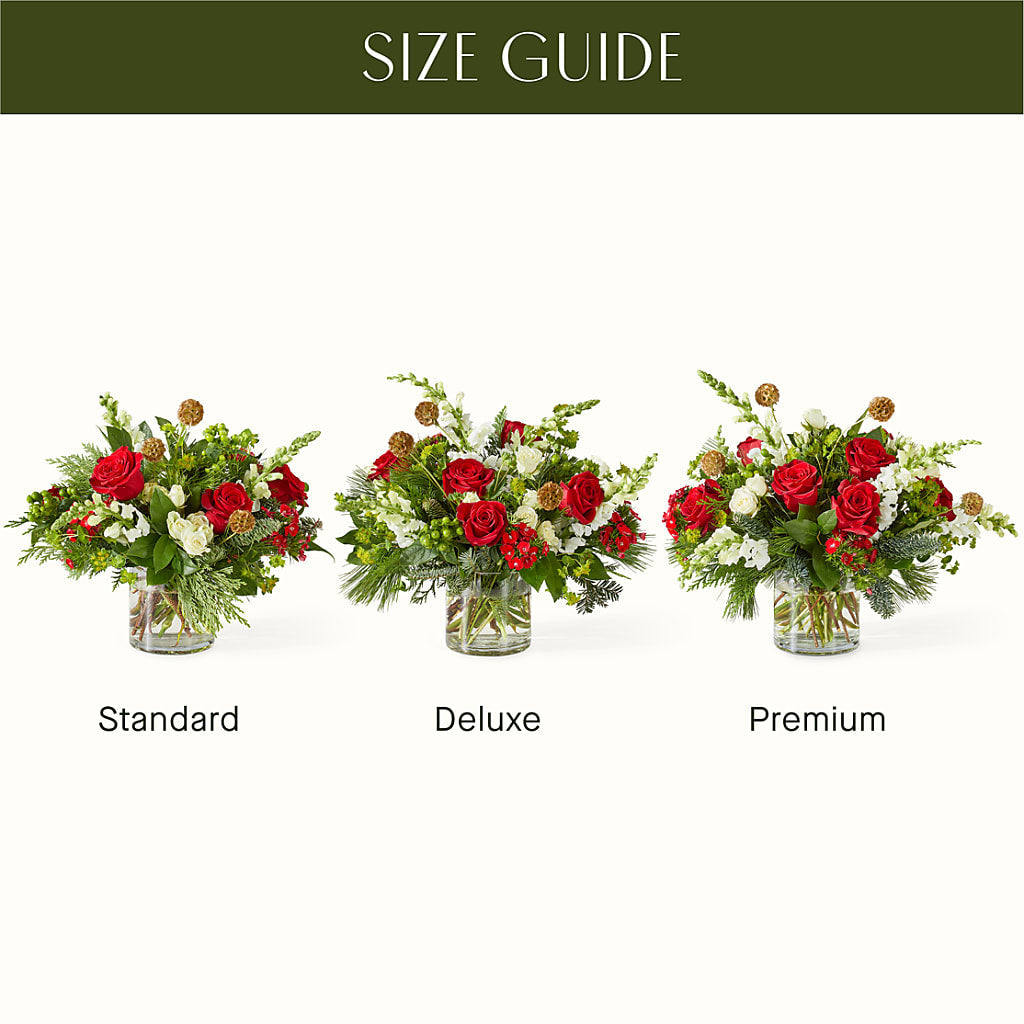 Deck the Halls Bouquet –  Flower Garden Florist, Fort Worth TX
