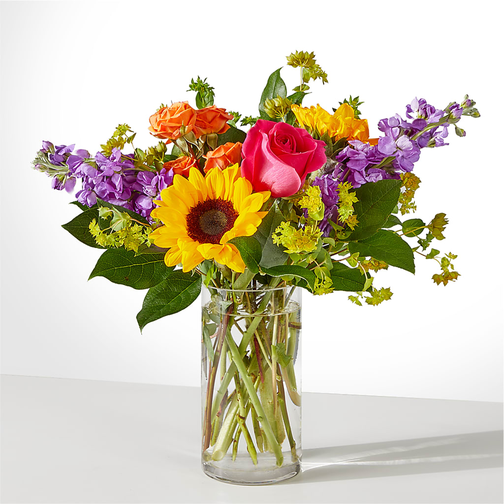 Vibrant Greetings Bouquet –  Flower Garden Florist, Fort Worth TX