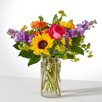 Vibrant Greetings Bouquet –  Flower Garden Florist, Fort Worth TX