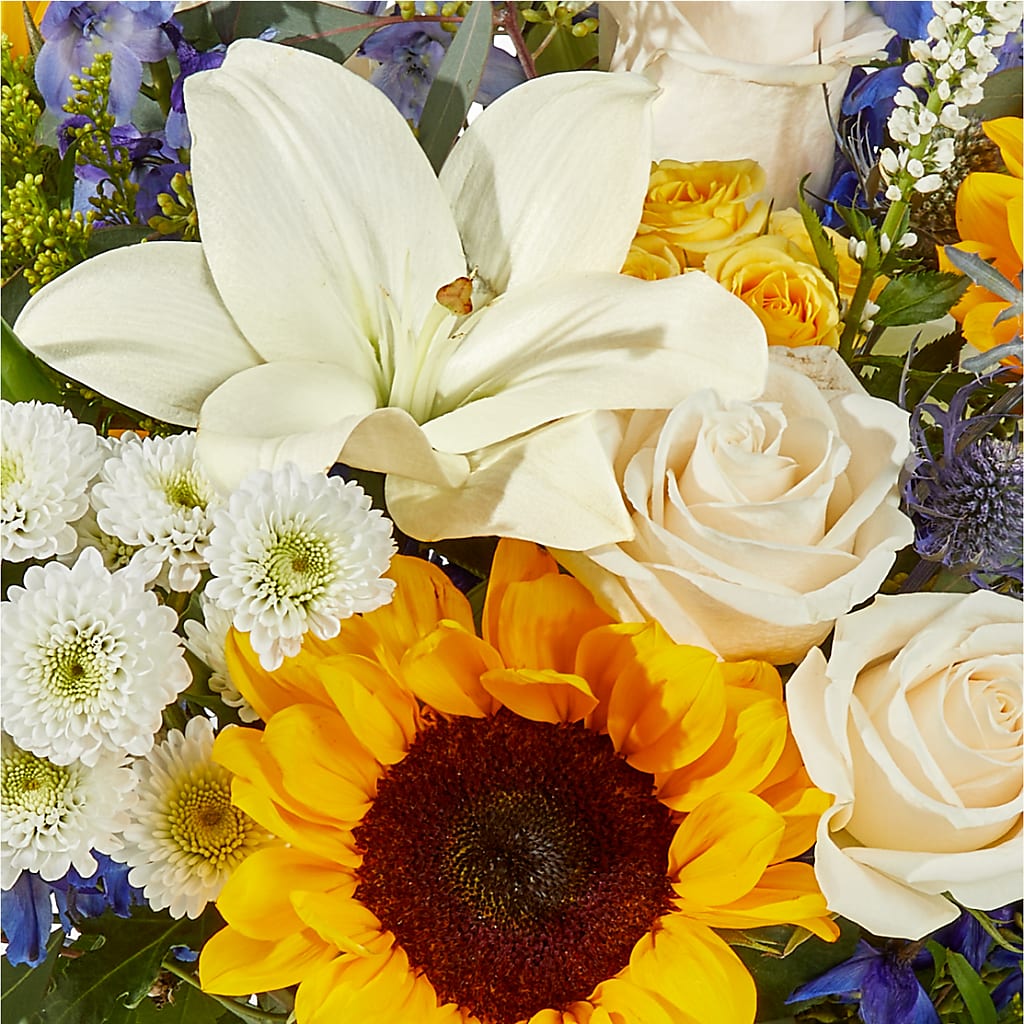 Wonderfully Sunny Bouquet –  Flower Garden Florist, Fort Worth TX